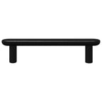 Manija de armario 12 pcs Negro 121 x 16.6 x 28.3 mm Hierro