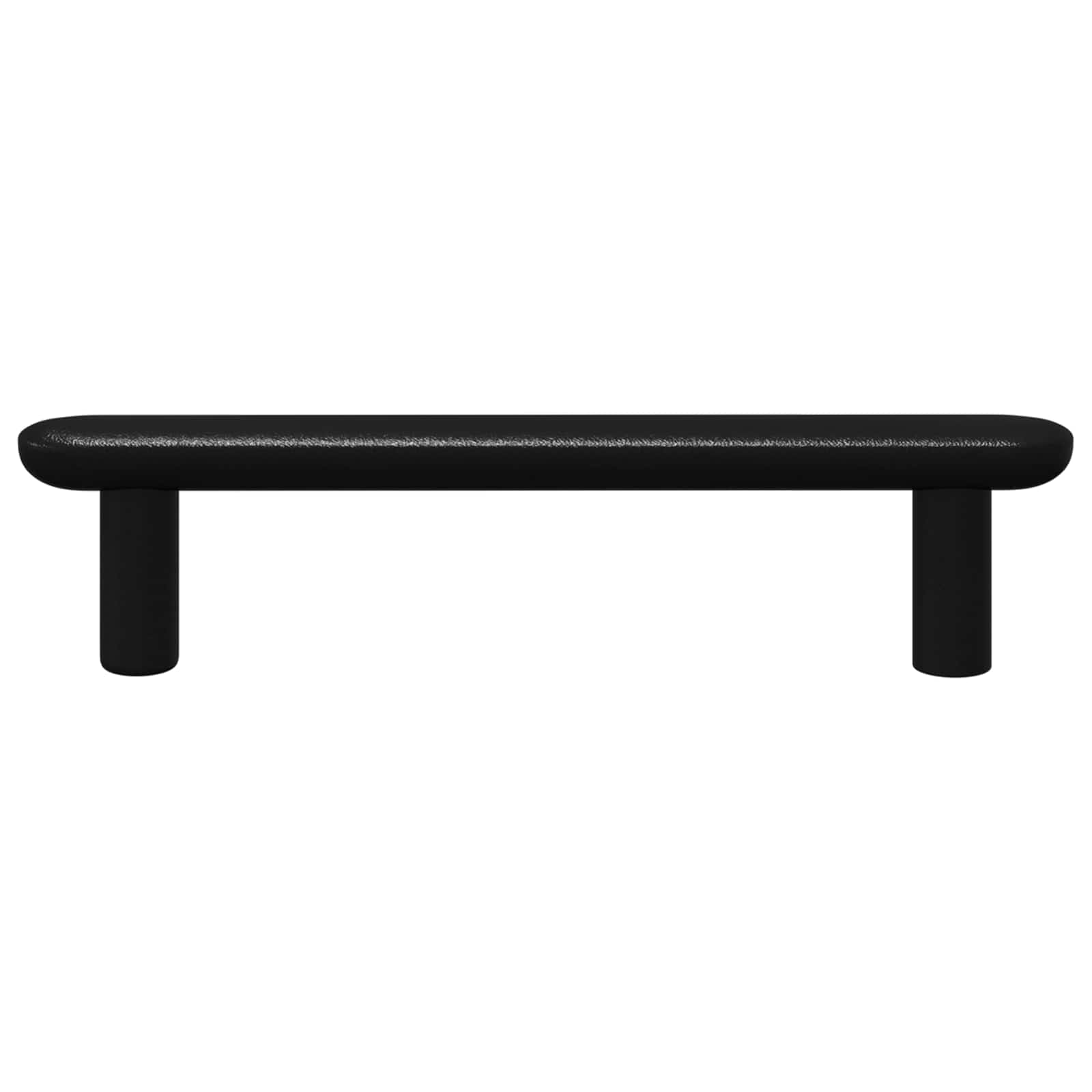 Manija de armario 12 pcs Negro 121 x 16.6 x 28.3 mm Hierro