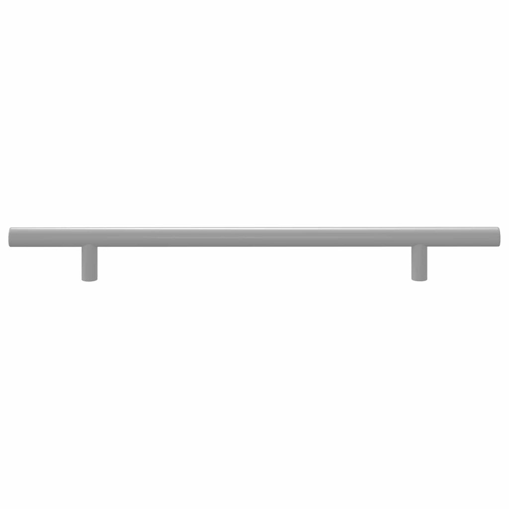 Manija de armario 12 pcs Plateado 300 mm Acero inoxidable