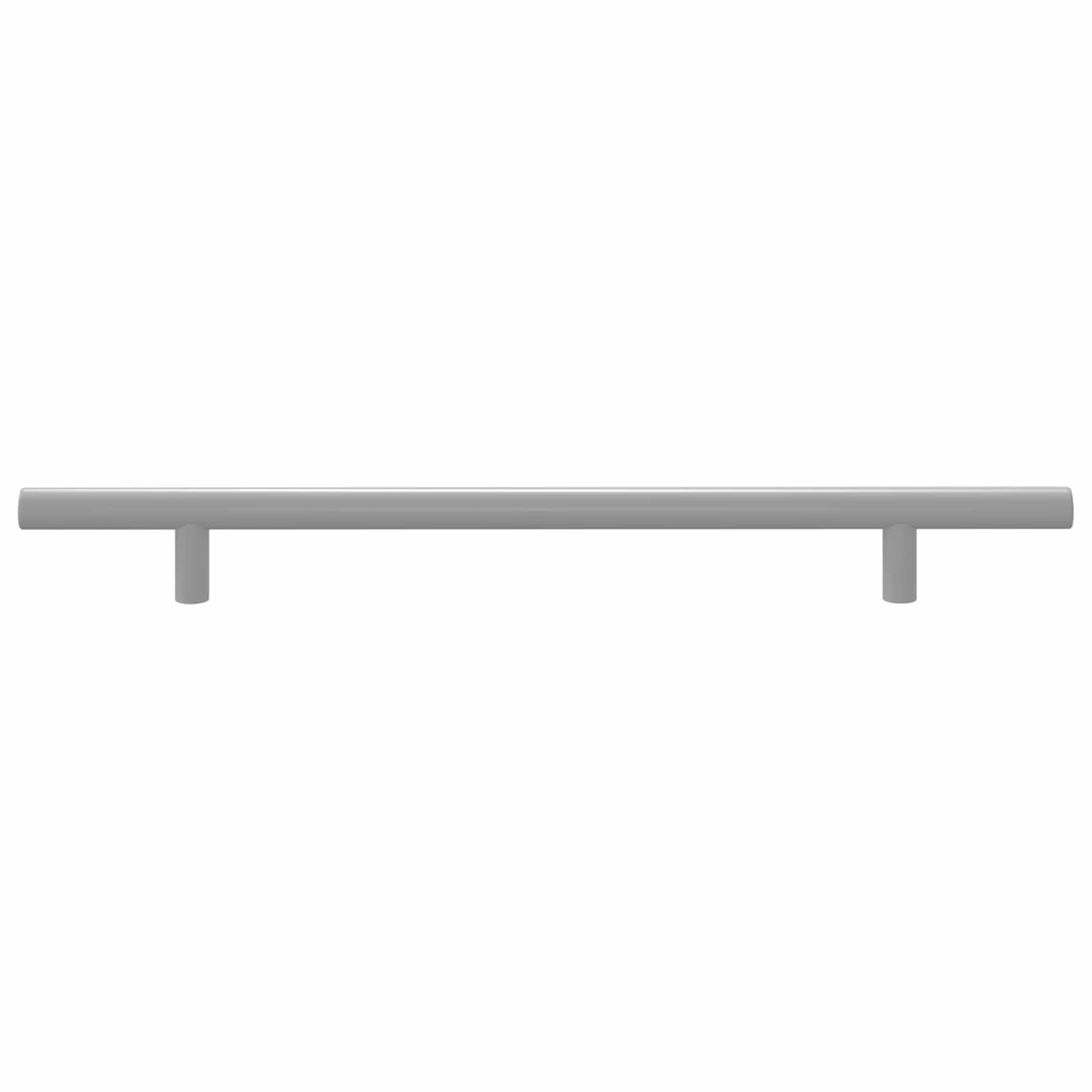 Manija de armario 12 pcs Plateado 300 mm Acero inoxidable