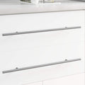 Mango 12 pcs Plateado 500 mm Acero