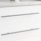 Mango 12 pcs Plateado 500 mm Acero