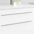 Manija de armario 12 pcs Plateado 700mm Acero inoxidable