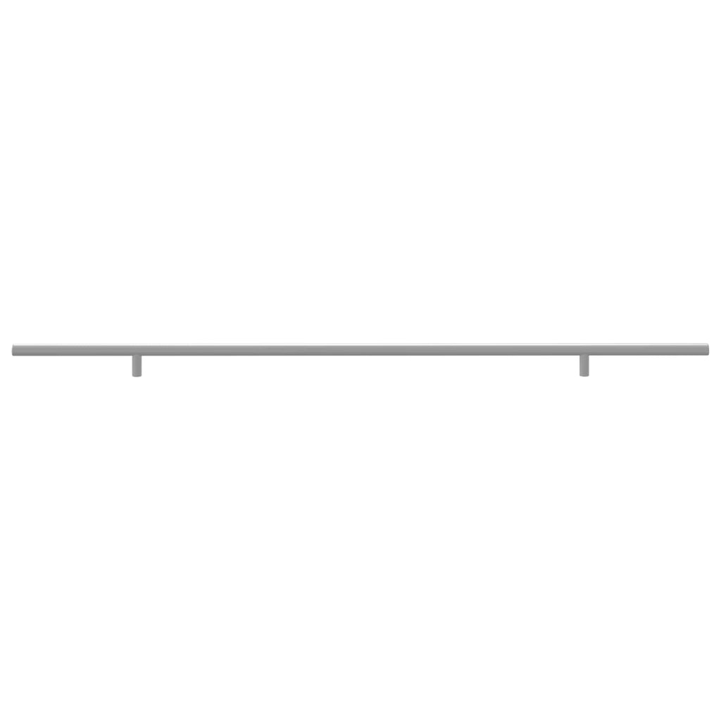 Manija de armario 12 pcs Plateado 700mm Acero inoxidable