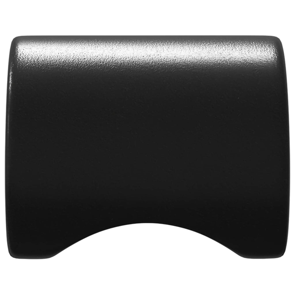 Perilla de gabinete 1011 pcs Negro Hierro