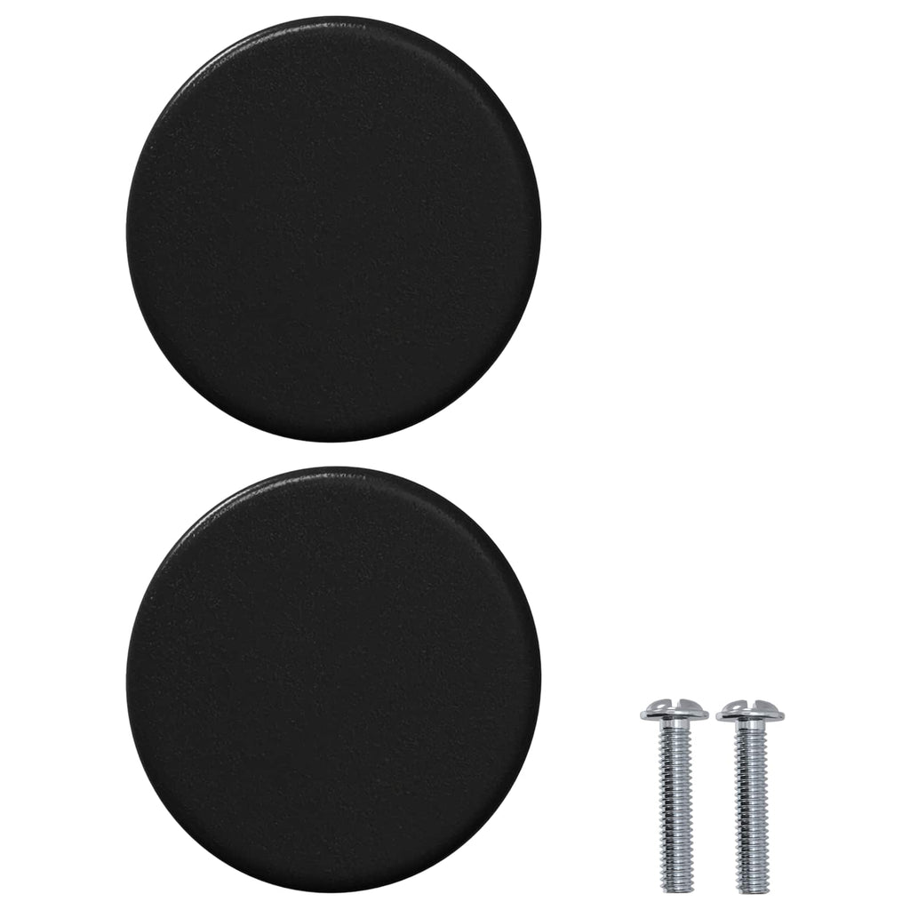 Perilla de gabinete 1011 pcs Negro Hierro