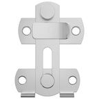 Cerradura de puerta 12 pcs Plateado 70 x 8 mm Acero