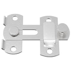 Cerradura de puerta 12 pcs Plateado 70 x 8 mm Acero