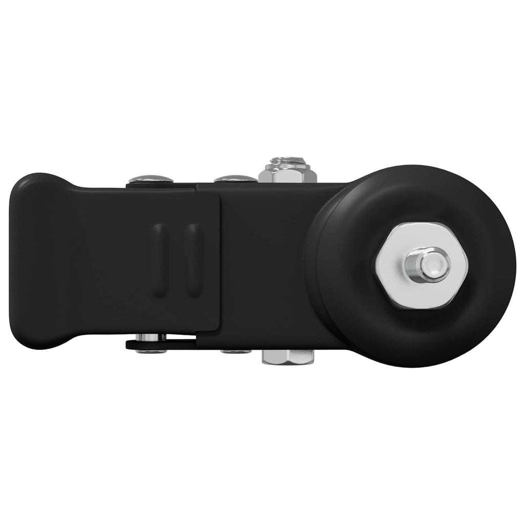 Ruedas 12 pcs Negro M6 x 37 mm Hierro y Nailon