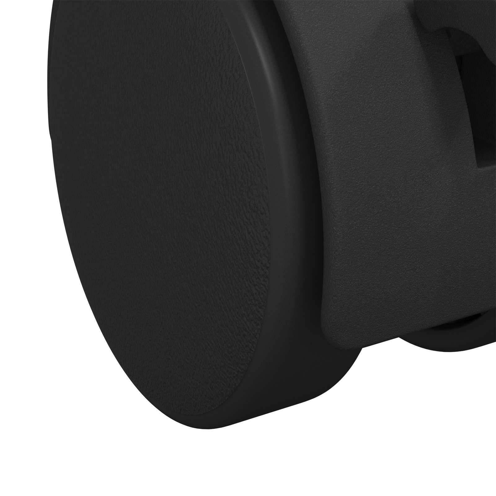 Rueda 12 pcs Negro 39,5 x 39,5 x 37,8 mm Hierro y polipropileno