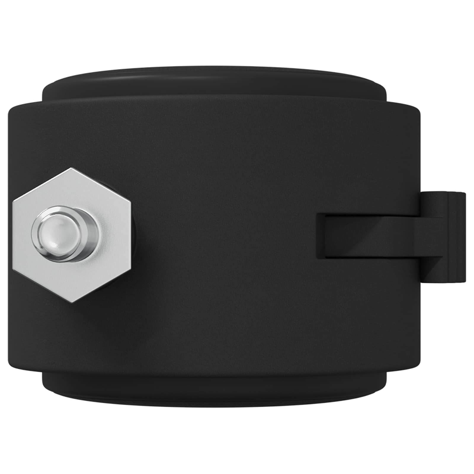 Rueda 12 pcs Negro y Plata 40,1 x 40,1 x 37,8 mm Hierro y PP