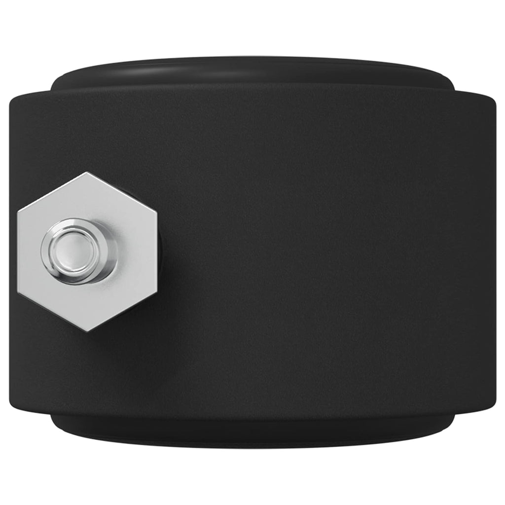 Ruedas 12 pcs Negro 40,1 x 37,8 mm PP y hierro