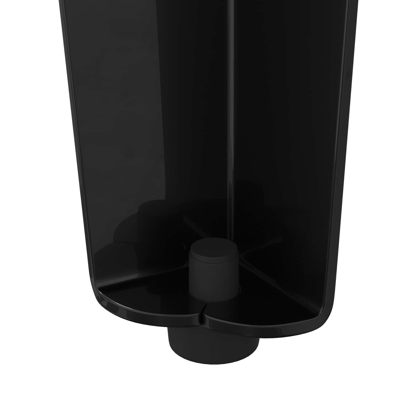 Patas de Muebles 12 pcs Negro 54,1 x 54,1 x 100 mm Hierro
