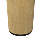 Patas de Muebles 12 pcs Marrón Ø 44 x 100 mm