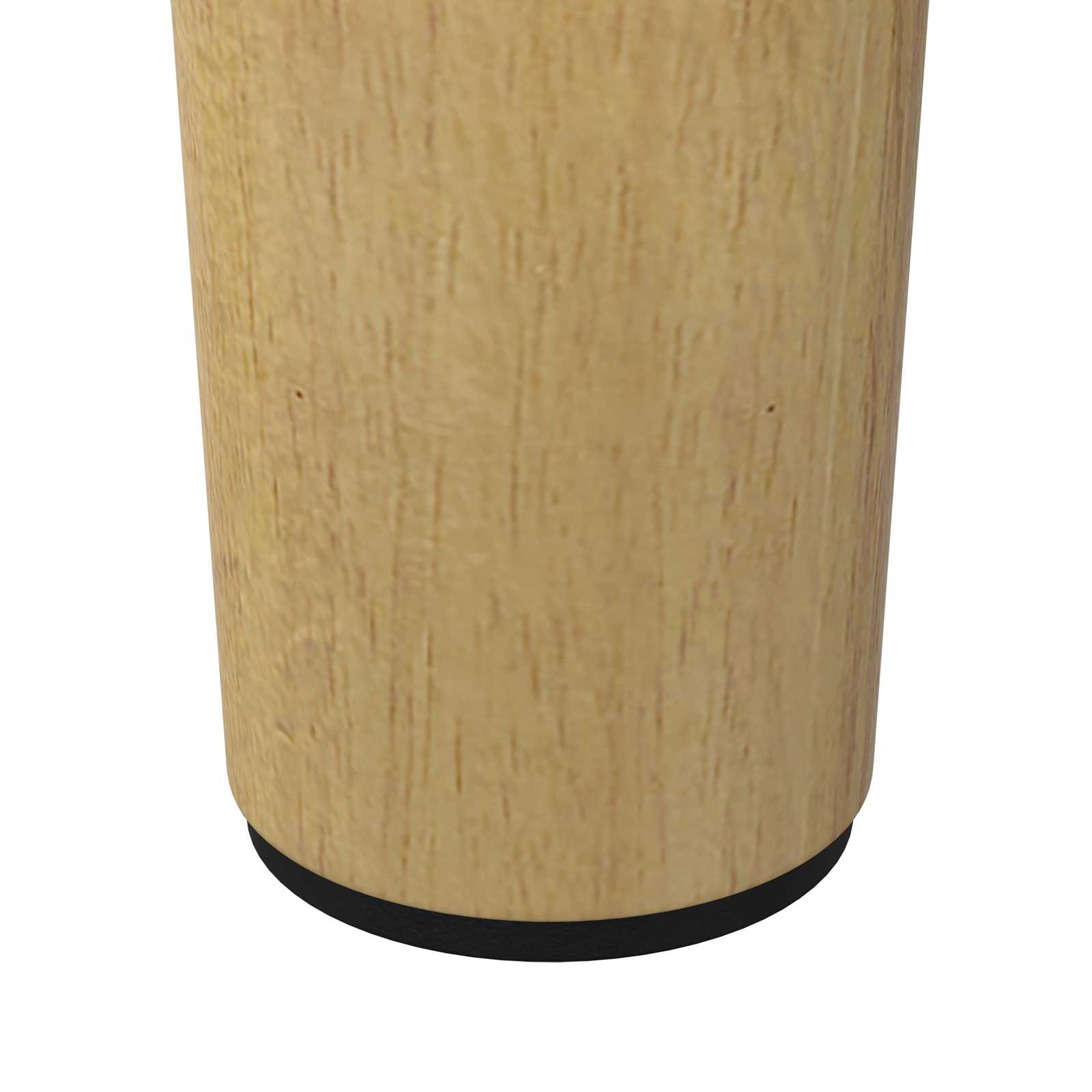 Patas de Muebles 12 pcs Marrón Ø 44 x 100 mm
