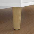 Patas de Muebles 12 pcs Marrón Ø 44 x 100 mm