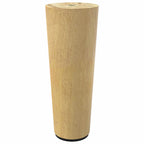 Patas de Muebles 12 pcs Marrón Ø 44 x 100 mm