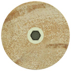 Patas de Muebles 12 pcs Marrón Ø 44 x 100 mm