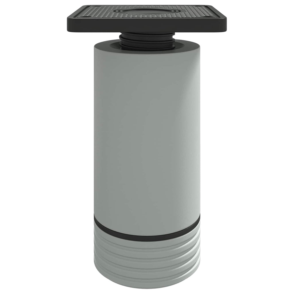 Patas de Muebles Ajustable 12 pcs 64 x 64 x 100 mm PP