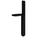Patas de Muebles 12 pcs Negro 66 x 36 x 160 mm Hierro