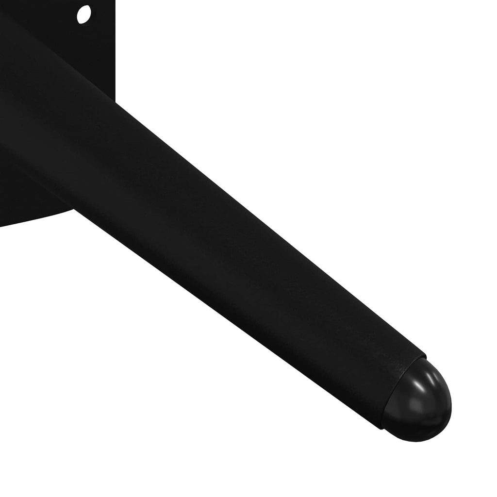 Pies de Soporte 12 pcs Negro 56 x 56 x 100 mm Hierro