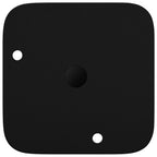 Pies de Soporte 12 pcs Negro 56 x 56 x 100 mm Hierro