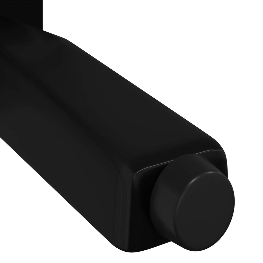 Pies de Soporte 12 pcs Negro 40 x 40 x 100 mm Hierro