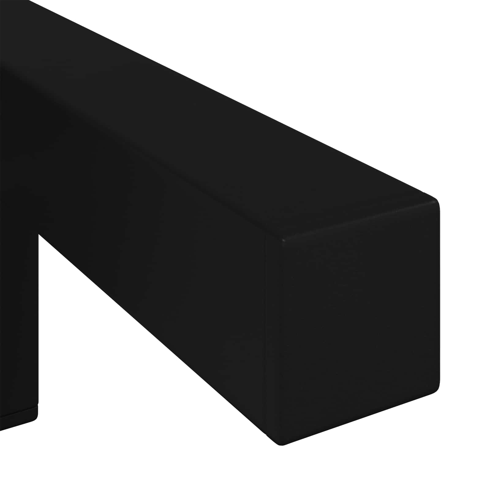 Pies de Soporte 12 pcs Negro 57 x 57 x 100 mm Hierro