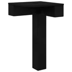 Pies de Soporte 12 pcs Negro 57 x 57 x 100 mm Hierro
