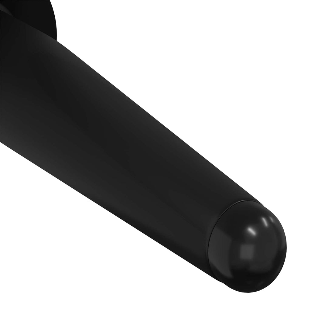 Patas de Muebles 12 pcs Negro Ø 40 x 98 mm Hierro