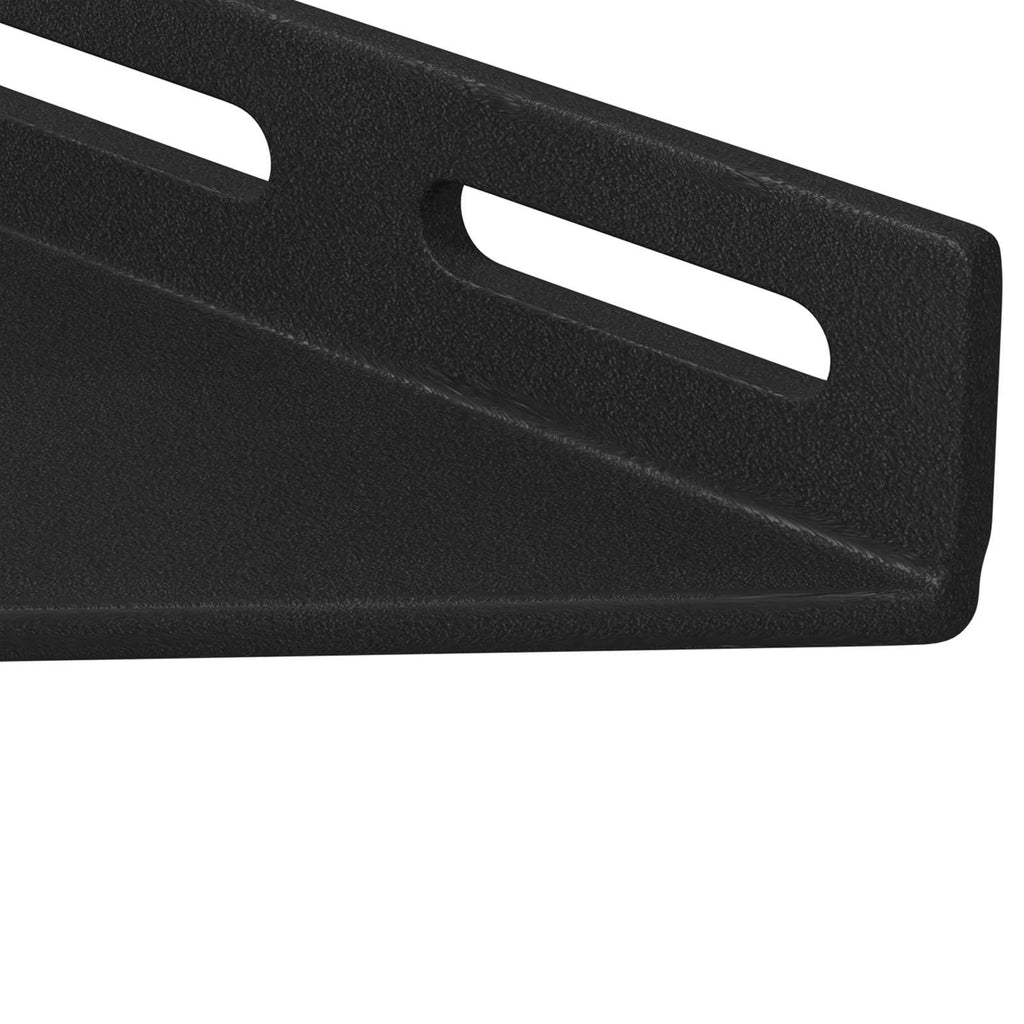 Soporte de Esquina 12 pcs Negro 138,5 x 50,5 x 16 mm Hierro