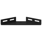 Soporte de Esquina 12 pcs Negro 138,5 x 50,5 x 16 mm Hierro