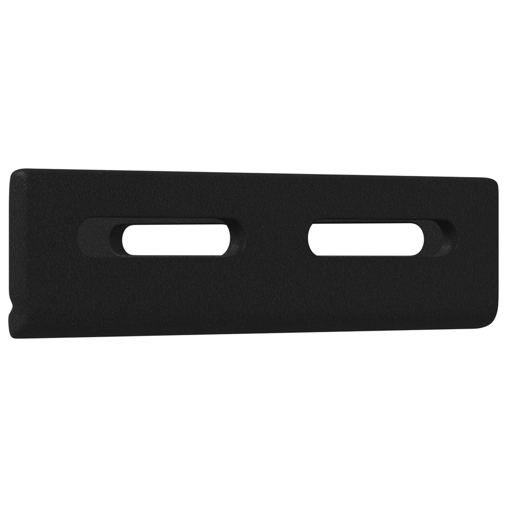 Soporte de Esquina 12 pcs Negro 138,5 x 50,5 x 16 mm Hierro
