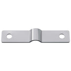 Placa de Impacto 12 pcs Plateado 50 x 10 x 1,2 mm Hierro