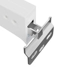 Soporte de gabinete colgante 12 pcs 70 x 48 x 19 mm