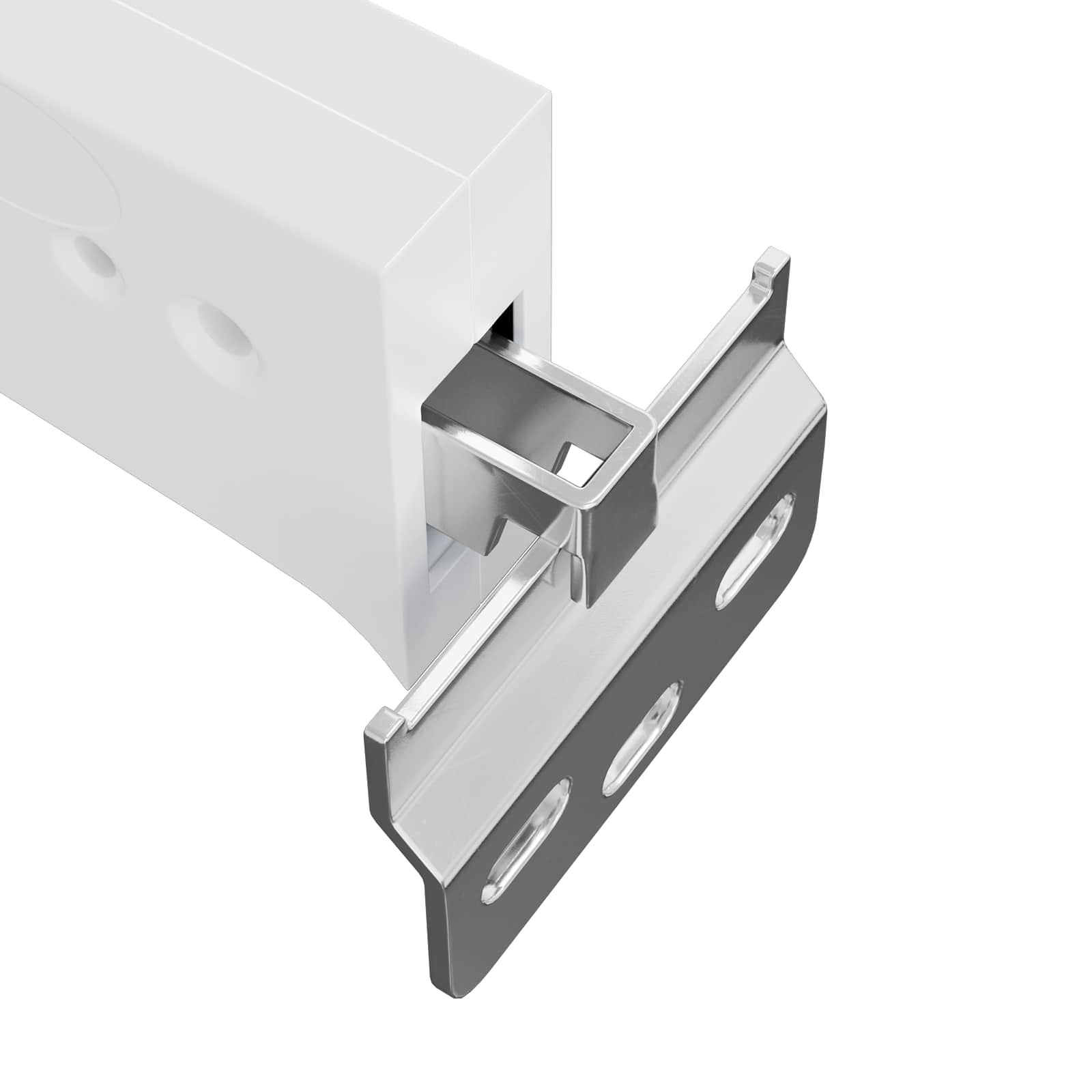 Soporte de gabinete colgante 12 pcs 70 x 48 x 19 mm