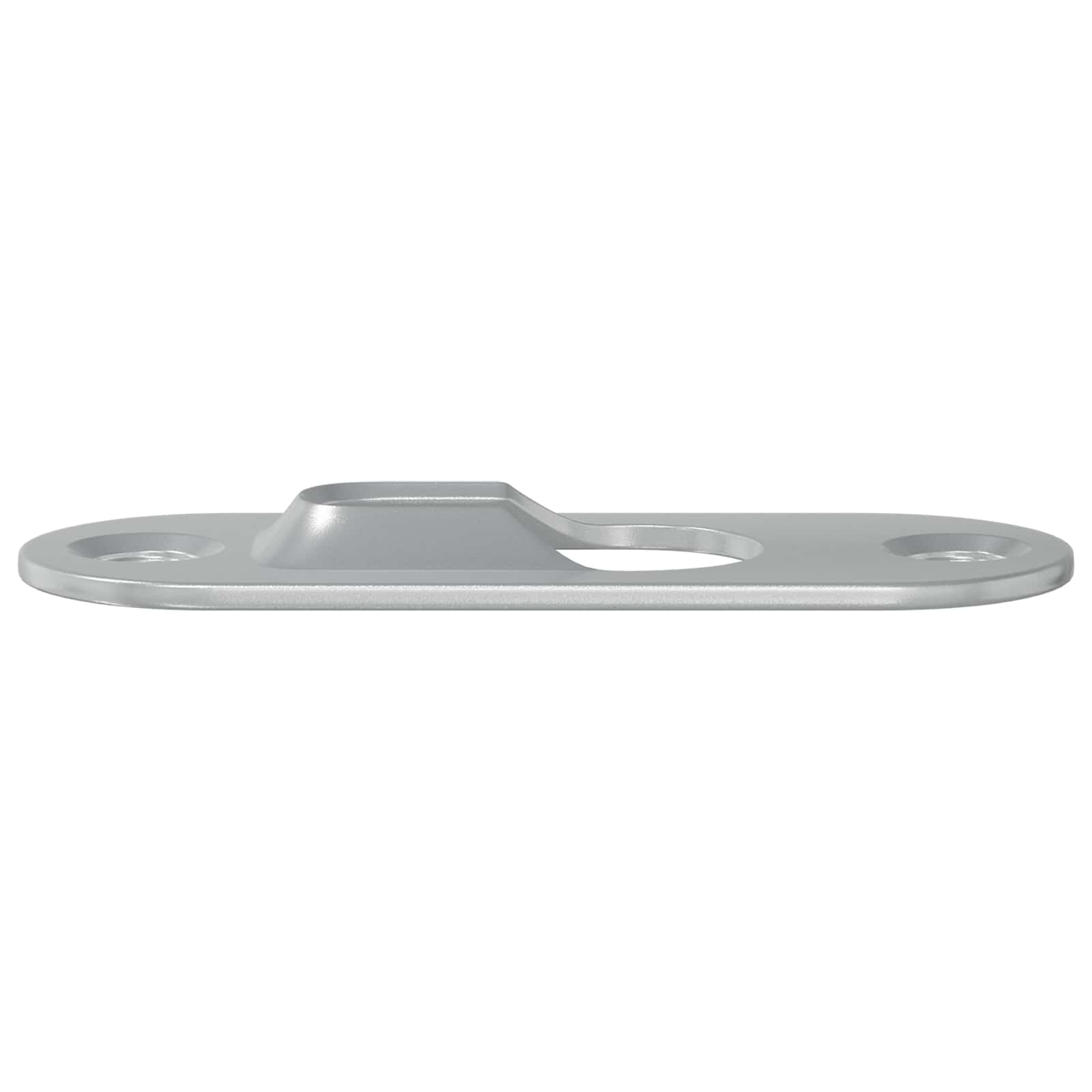 Percha con Agujero de Llave 12 pcs Plateado 45 x 16 x 3.5 mm