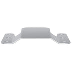 Soporte de Montaje Flush 12 pcs Plateado 75 x 66 x 1,4 mm Acero