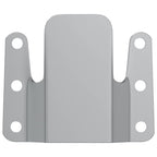 Soporte de Montaje Flush 12 pcs Plateado 75 x 66 x 1,4 mm Acero
