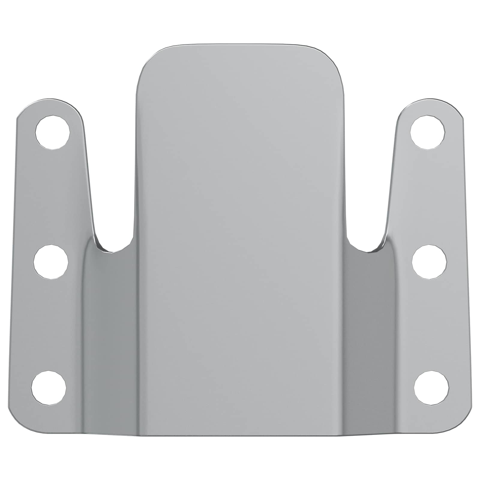 Soporte de Montaje Flush 12 pcs Plateado 75 x 66 x 1,4 mm Acero