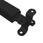 Bisagra de soporte para tapa 12 pcs Negro 192 x 32 x 50 mm