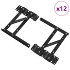 Mecanismo de Elevación de Cama 12 pcs Negro 340 x 95 x 40 mm