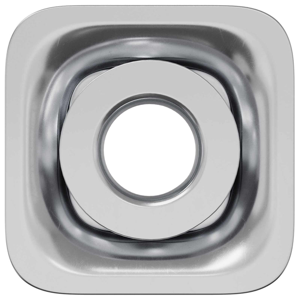 Inserto de tubo roscado 12 pcs Negro y Plata Acero Galvanizado