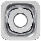 Inserto de tubo roscado 12 pcs Negro y Plata Acero Galvanizado
