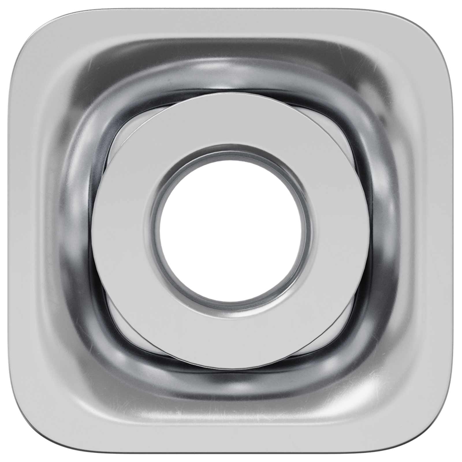 Inserto de tubo roscado 12 pcs Negro y Plata Acero Galvanizado