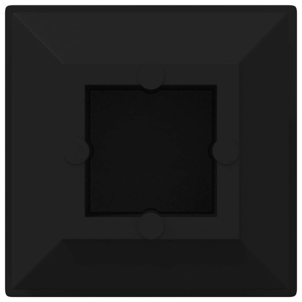 Tapas de Finalización 10909 pcs Negro 15 x 15 x 15 mm PP
