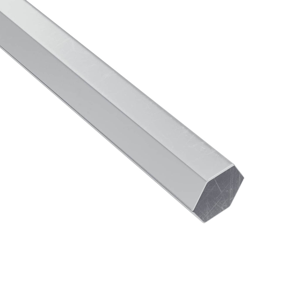Llave hexagonal 12 pcs Plateado 20 x 52 mm Acero