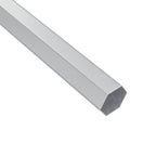 Llave hexagonal 12 pcs Plateado 20 x 52 mm Acero