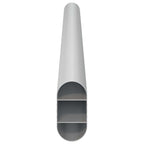 Varilla para Armario 12 pcs Plateado 264 x 15 x 29 mm