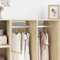 Wardrobe Rail 12 pcs Silver 264 x 15 x 29 mm